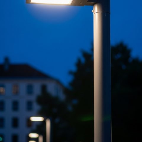 Éclairage public LED intelligent