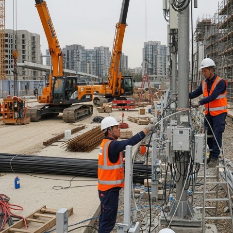 Construction sites mobiles et FTTH/B2B